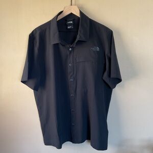The North Face Button Down Shirt Black Size Large